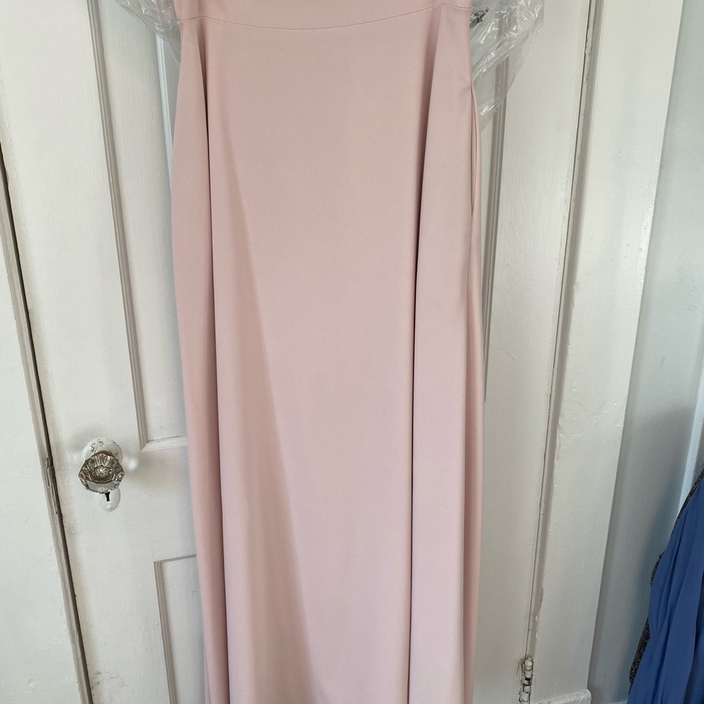 Dessy Collection from Bella Bridesmaids. Size 4 Blush Skirt.